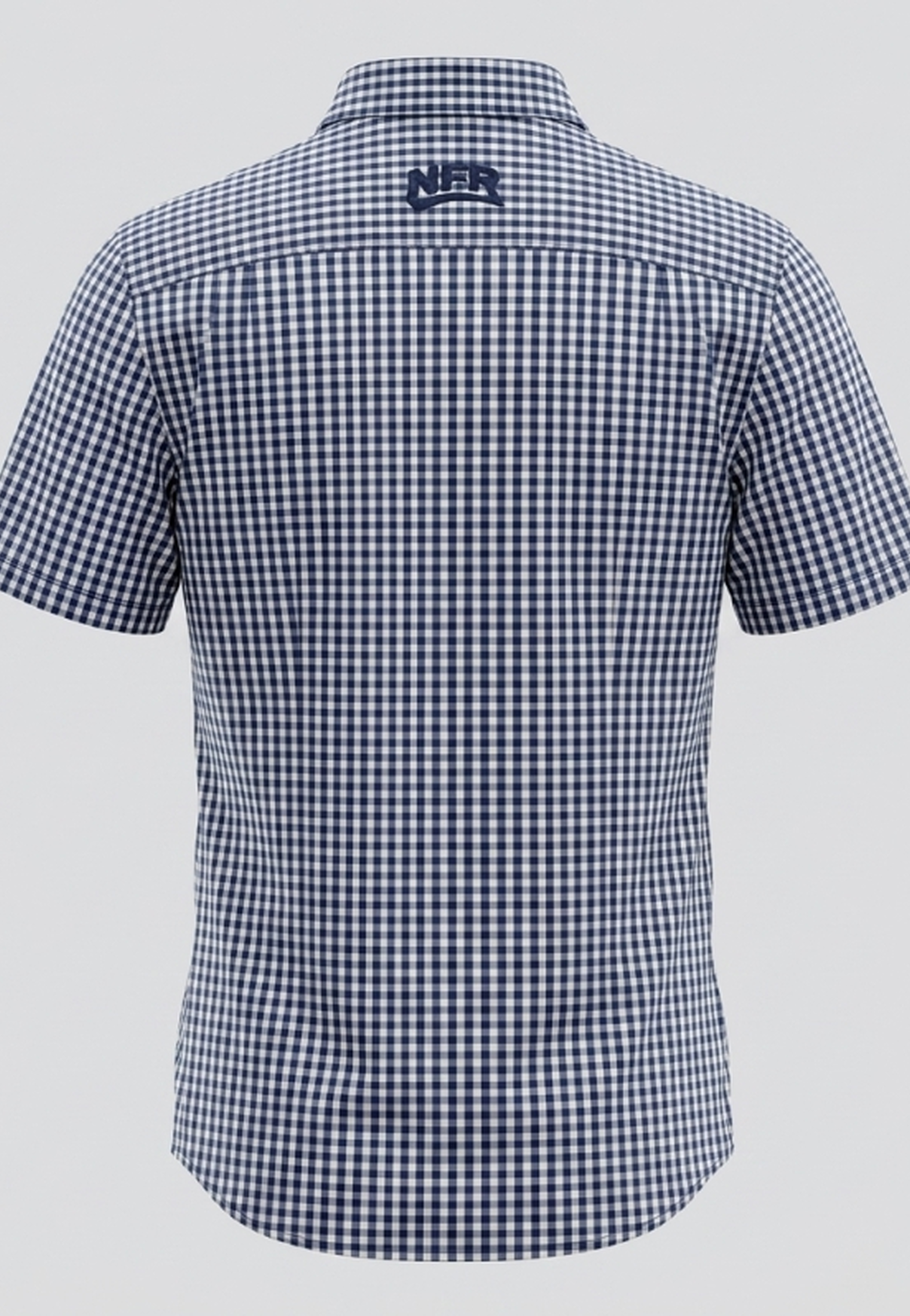 Camisa Masculina NFR Xadrez Premium Manga Curta