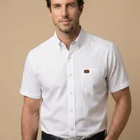 Camisa Masculina NFR White Premium Manga Curta - imagem 1