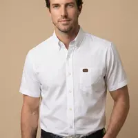 Camisa Masculina NFR White Premium Manga Curta - imagem 1