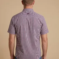Camisa Masculina NFR Xadrez Tricolor Manga Curta - imagem 5