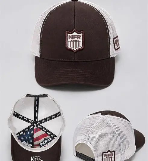 Boné Trucker NFR Marrom