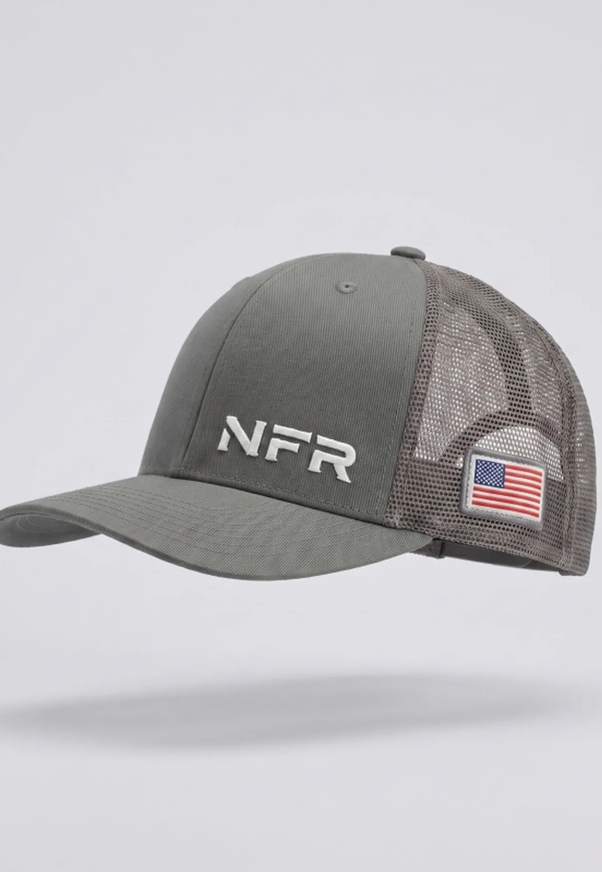 Boné Trucker NFR Silver USA