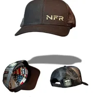 Boné Trucker NFR Camuflado Black - imagem 1
