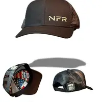 Boné Trucker NFR Camuflado Black - imagem 1