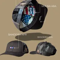 Boné Trucker NFR Classic Marrom - imagem 2