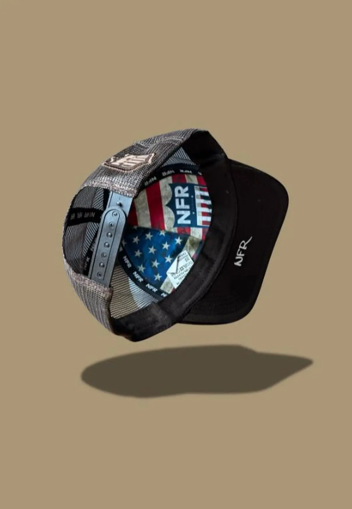 Boné Trucker NFR Classic Marrom