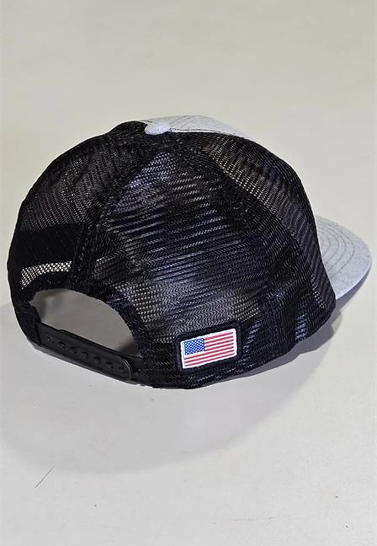 Boné Trucker NFR Cinza Mescla/Preto