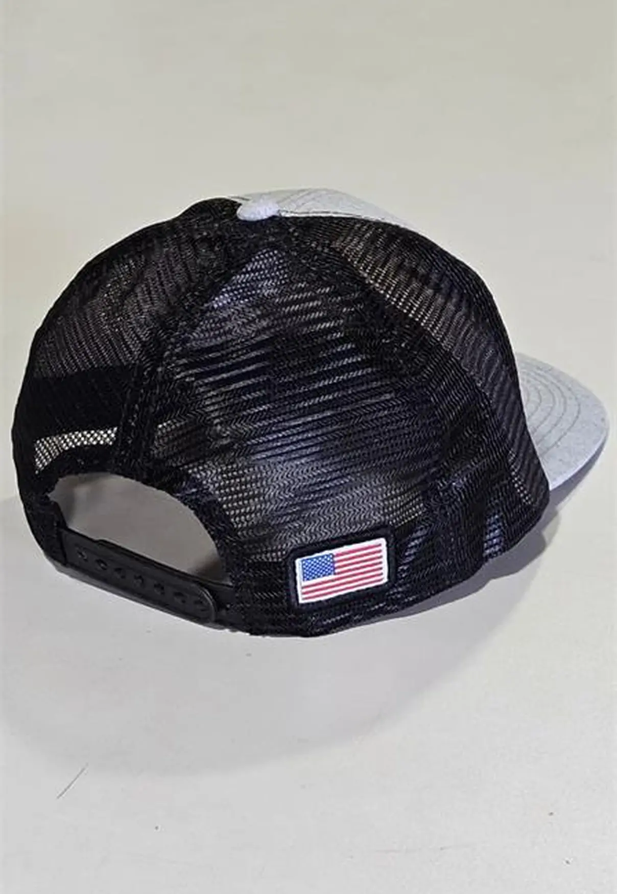 Boné Trucker NFR Cinza Mescla/Preto