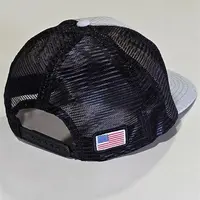 Boné Trucker NFR Cinza Mescla/Preto - imagem 3