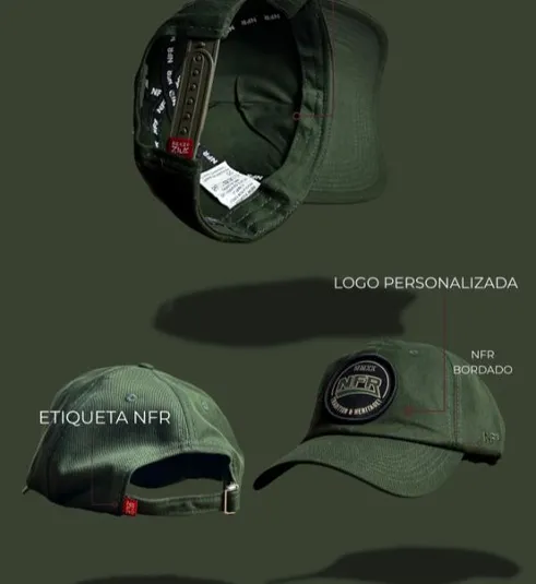 Boné Dad Hat NFR Heritage Green
