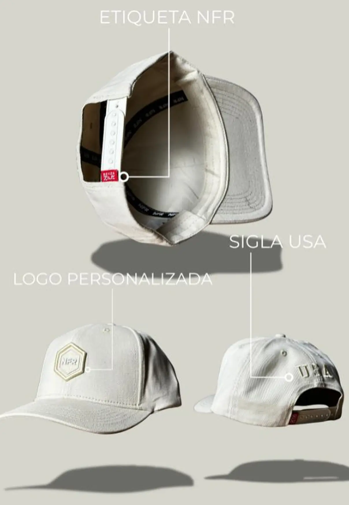Boné Snapback NFR Off White