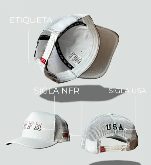 Boné Trucker NFR White