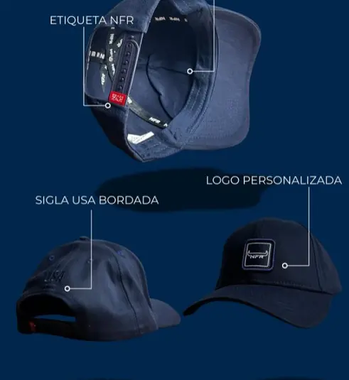 Boné Dad Hat NFR Navy USA