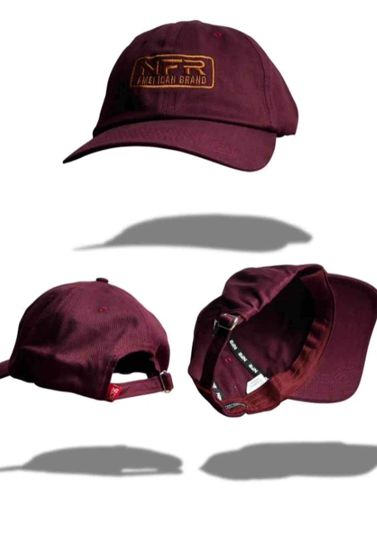 Boné Dad Hat NFR American Brand Wine