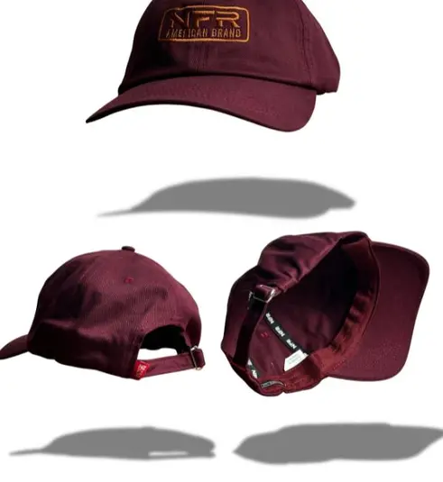 Boné Dad Hat NFR American Brand Wine
