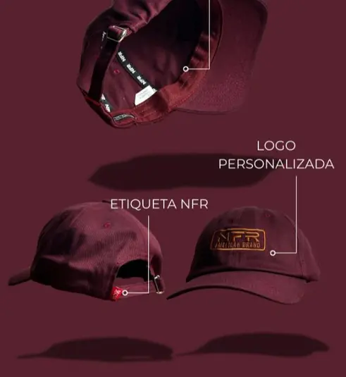 Boné Dad Hat NFR American Brand Wine