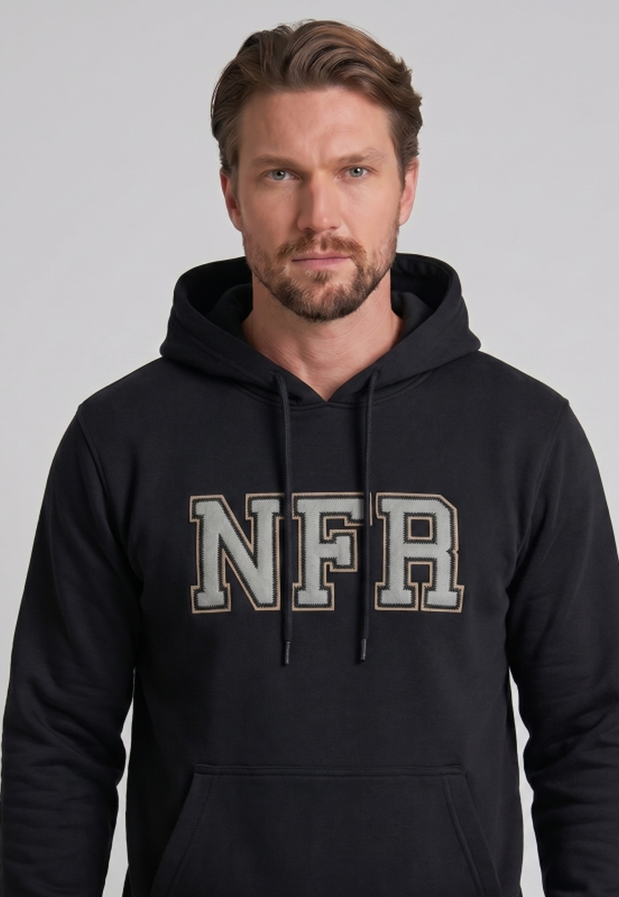Moletom Canguru NFR Classic Black