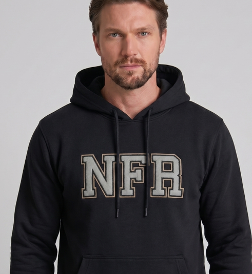 Moletom Canguru NFR Classic Black