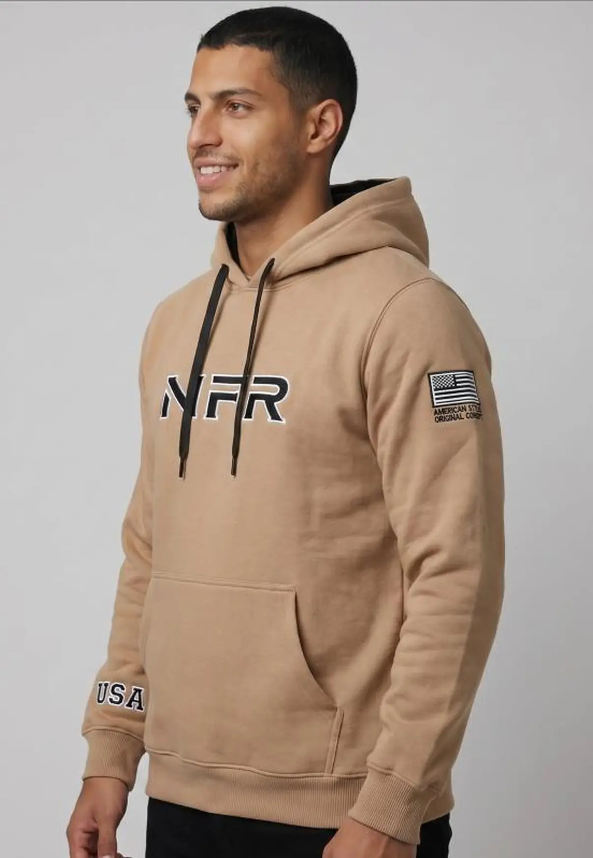 Moletom Canguru NFR Classic Sand