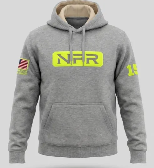 Moletom Canguru NFR Neon Grey