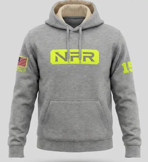 Moletom Canguru NFR Neon Grey