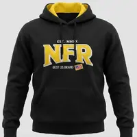 Moletom Canguru NFR Best US Brand Black - imagem 2