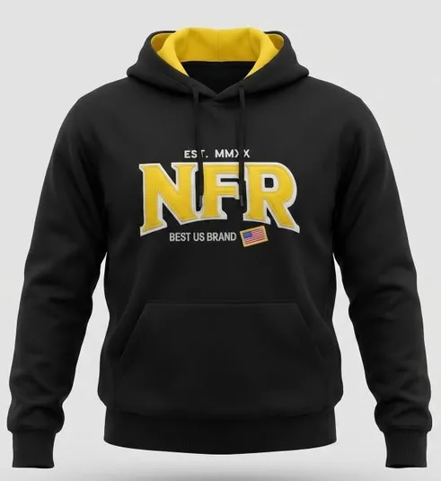 Moletom Canguru NFR Best US Brand Black