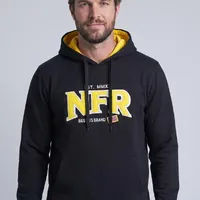 Moletom Canguru NFR Best US Brand Black - imagem 1