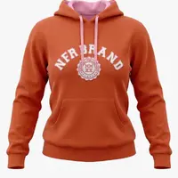 Moletom Feminino Canguru NFR Brand Laranja - imagem 2