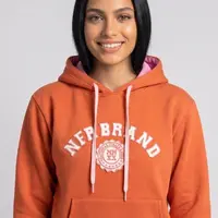 Moletom Feminino Canguru NFR Brand Laranja - imagem 1
