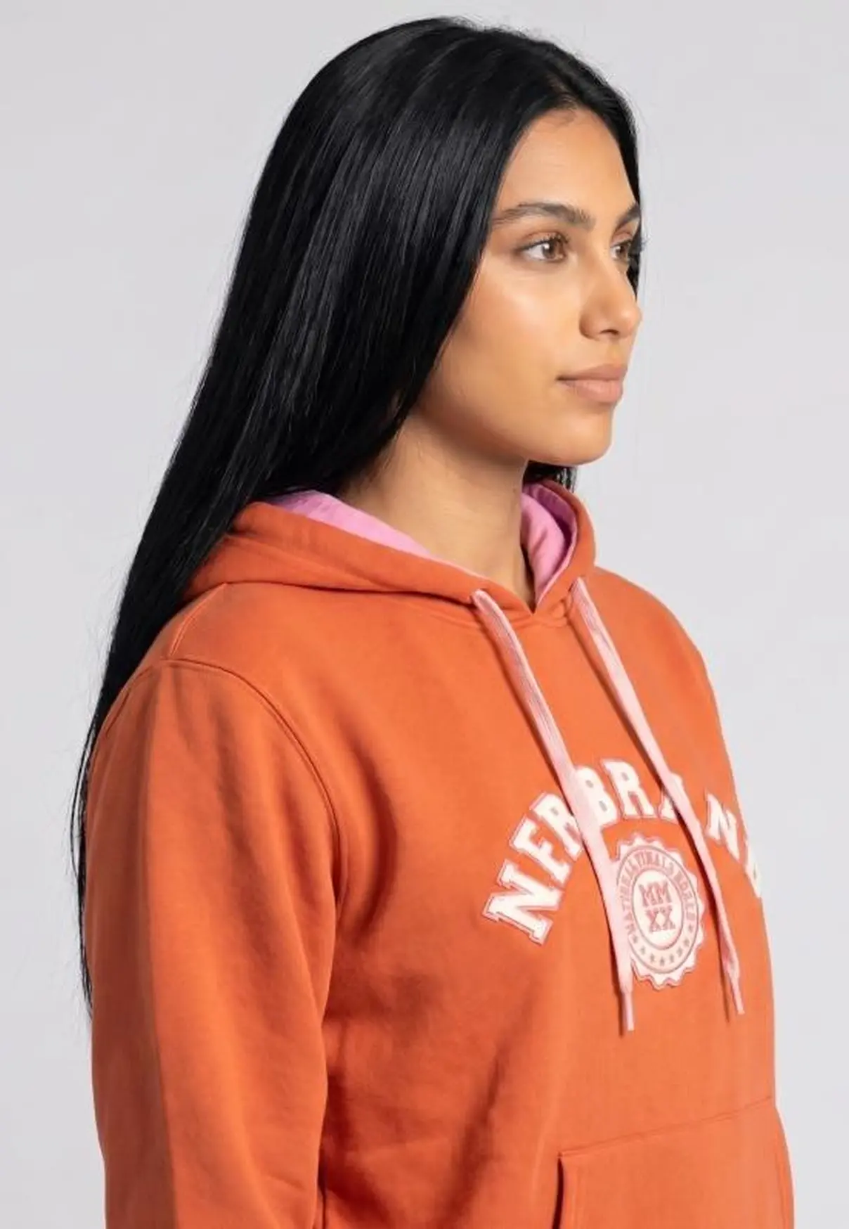 Moletom Feminino Canguru NFR Brand Laranja