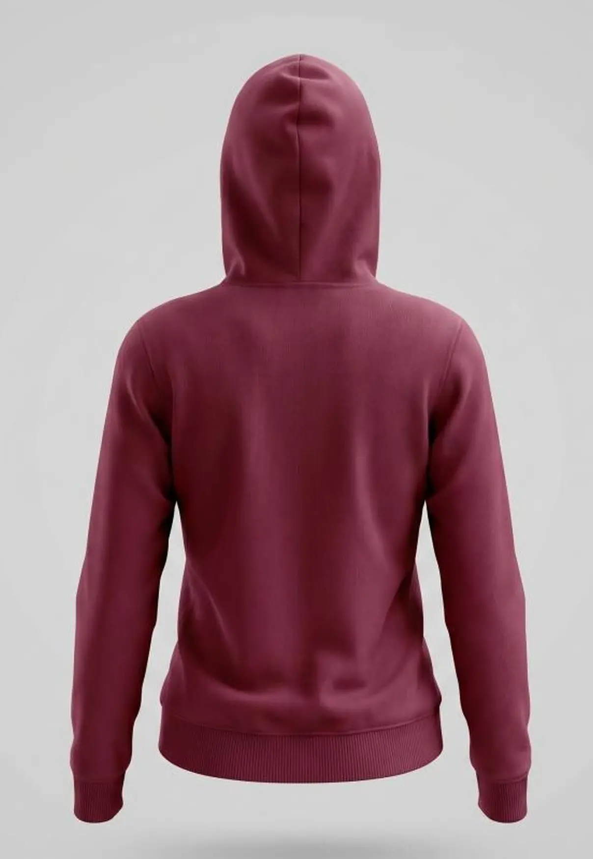 Moletom Feminino Canguru NFR Brand Bordô