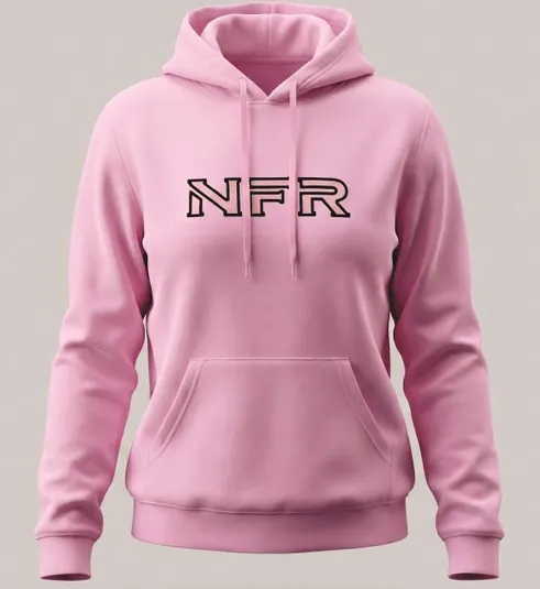 Moletom Feminino Canguru NFR Pink