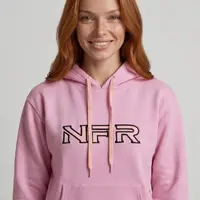 Moletom Feminino Canguru NFR Pink - imagem 3