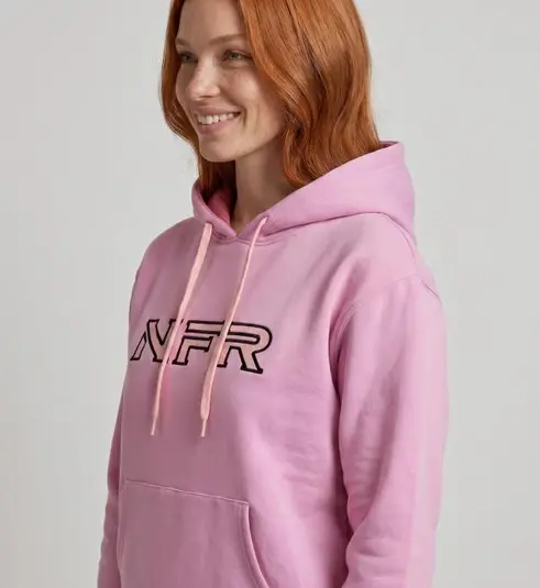 Moletom Feminino Canguru NFR Pink
