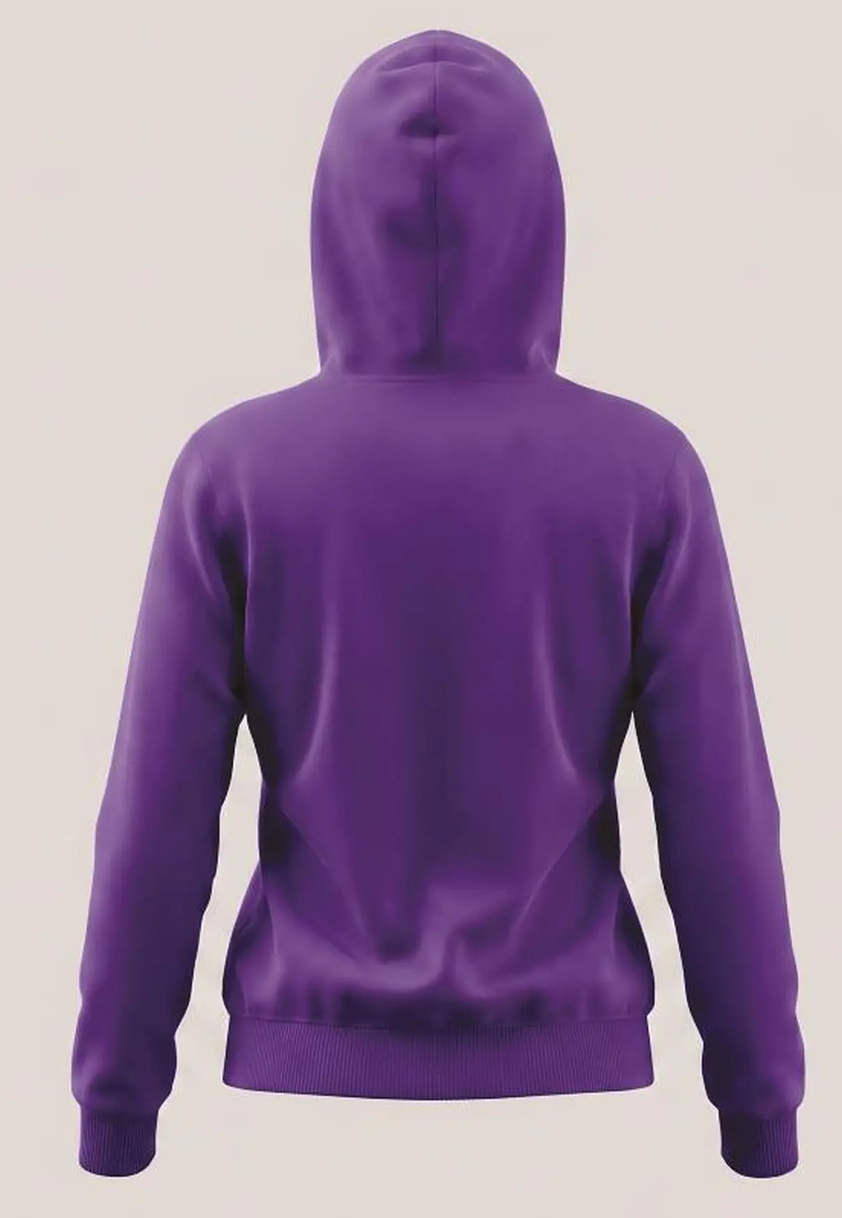 Moletom Feminino Canguru NFR Roxo