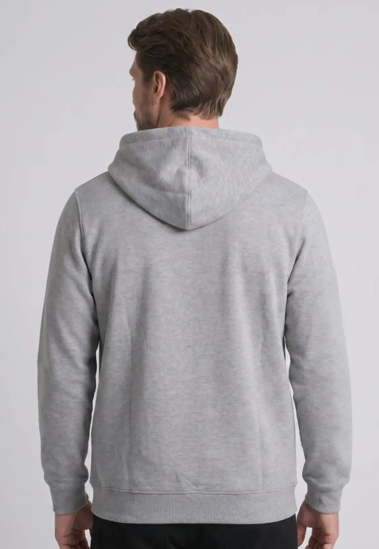 Moletom Masculino Canguru NFR Brand Cinza