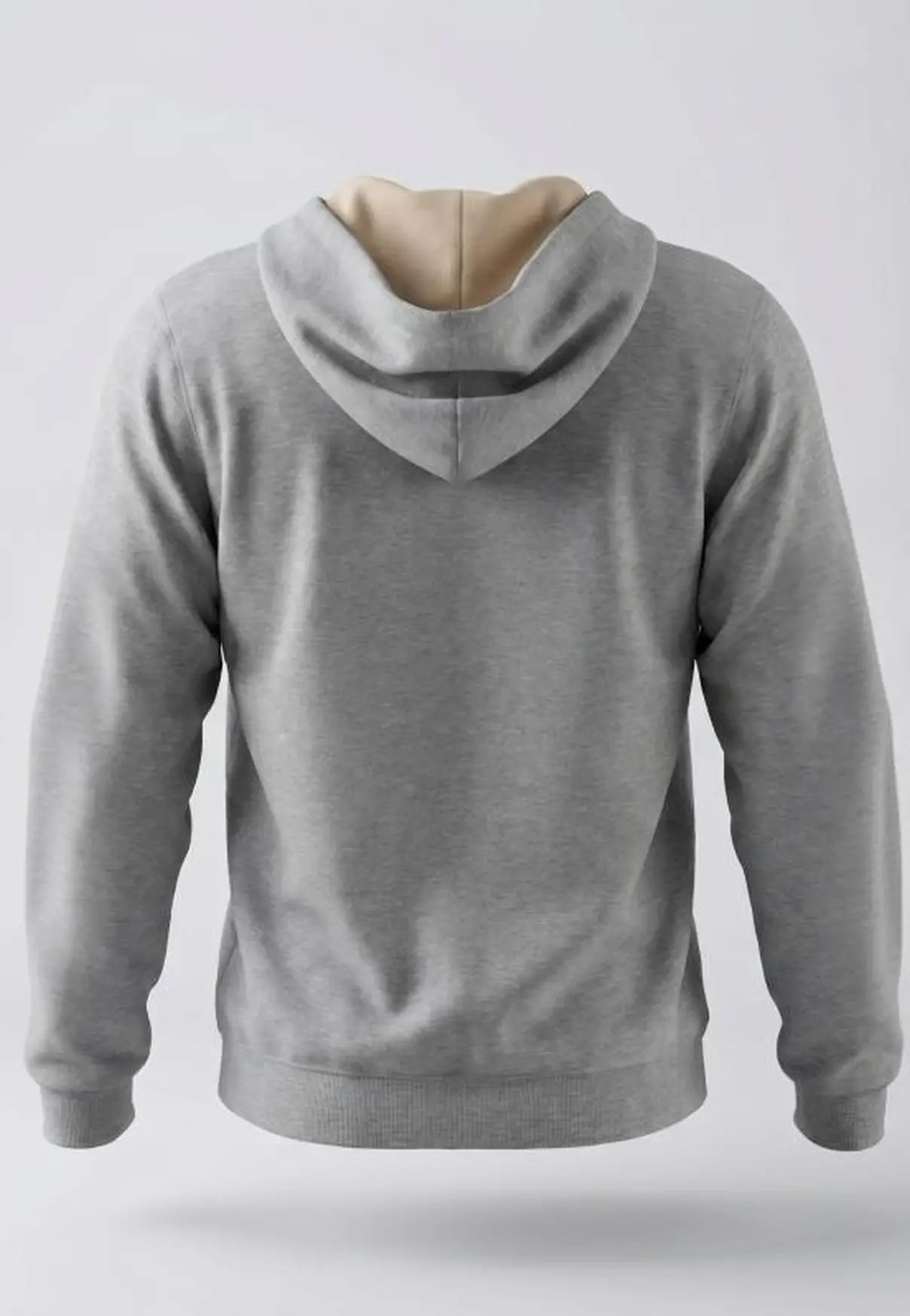Moletom Masculino Canguru NFR Brand Cinza