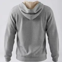 Moletom Masculino Canguru NFR Brand Cinza - imagem 4