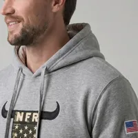 Moletom Masculino Canguru NFR Brand Cinza - imagem 3