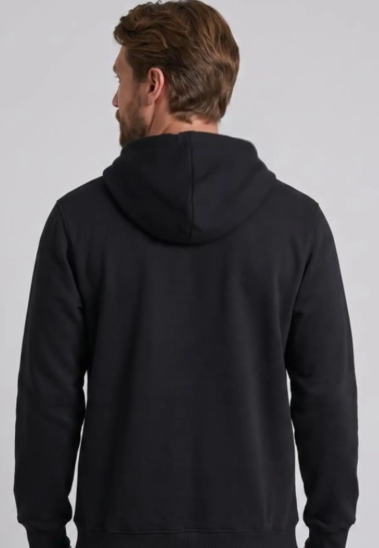 Moletom Masculino Canguru NFR Preto Texas Brand