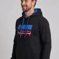Moletom Masculino Canguru NFR Preto Texas Brand - imagem 3