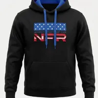 Moletom Masculino Canguru NFR Preto Texas Brand - imagem 2