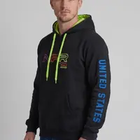 Moletom Masculino Canguru NFR Preto Neon - imagem 3