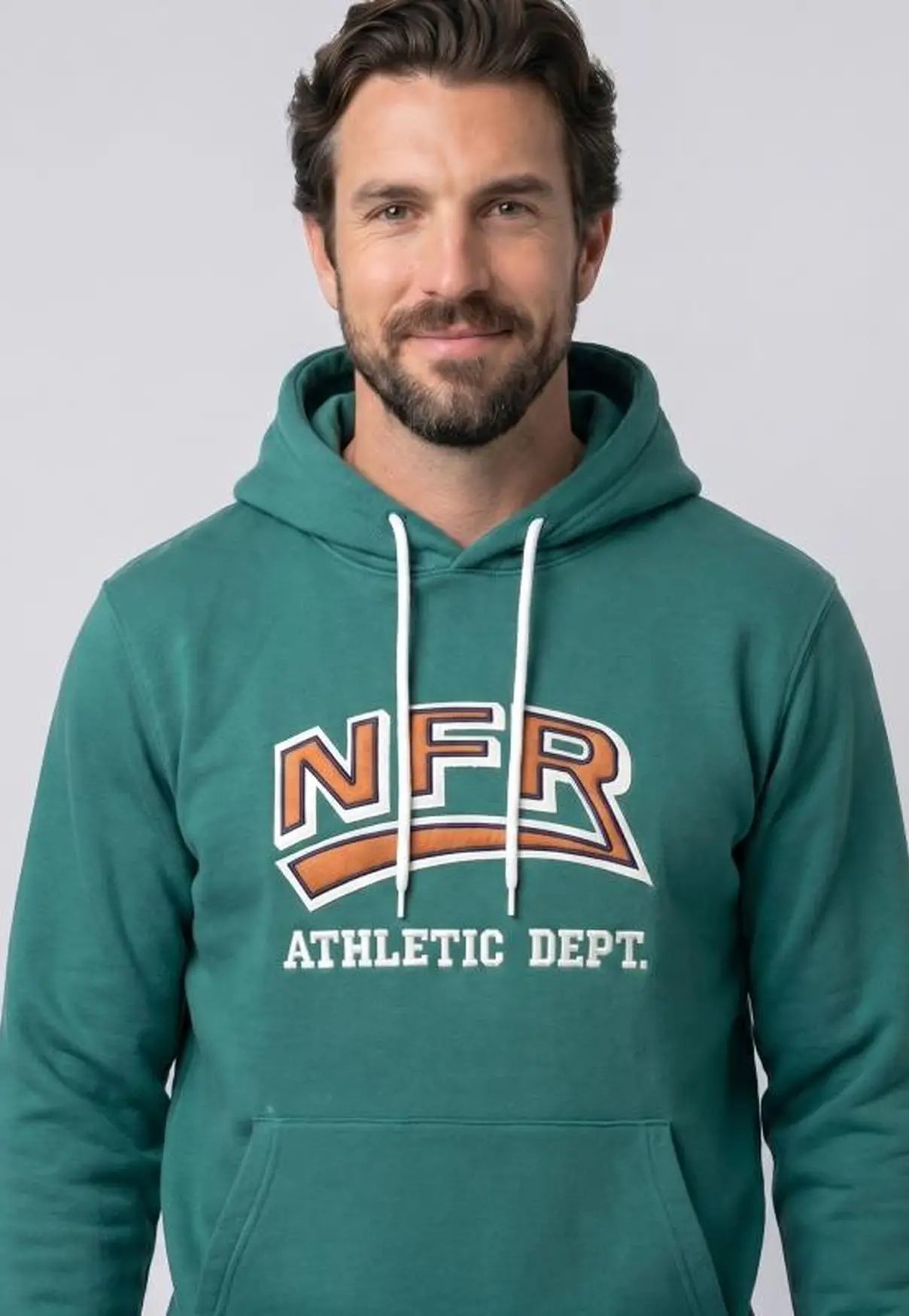 Moletom Masculino Canguru NFR Athletic Dept. Verde