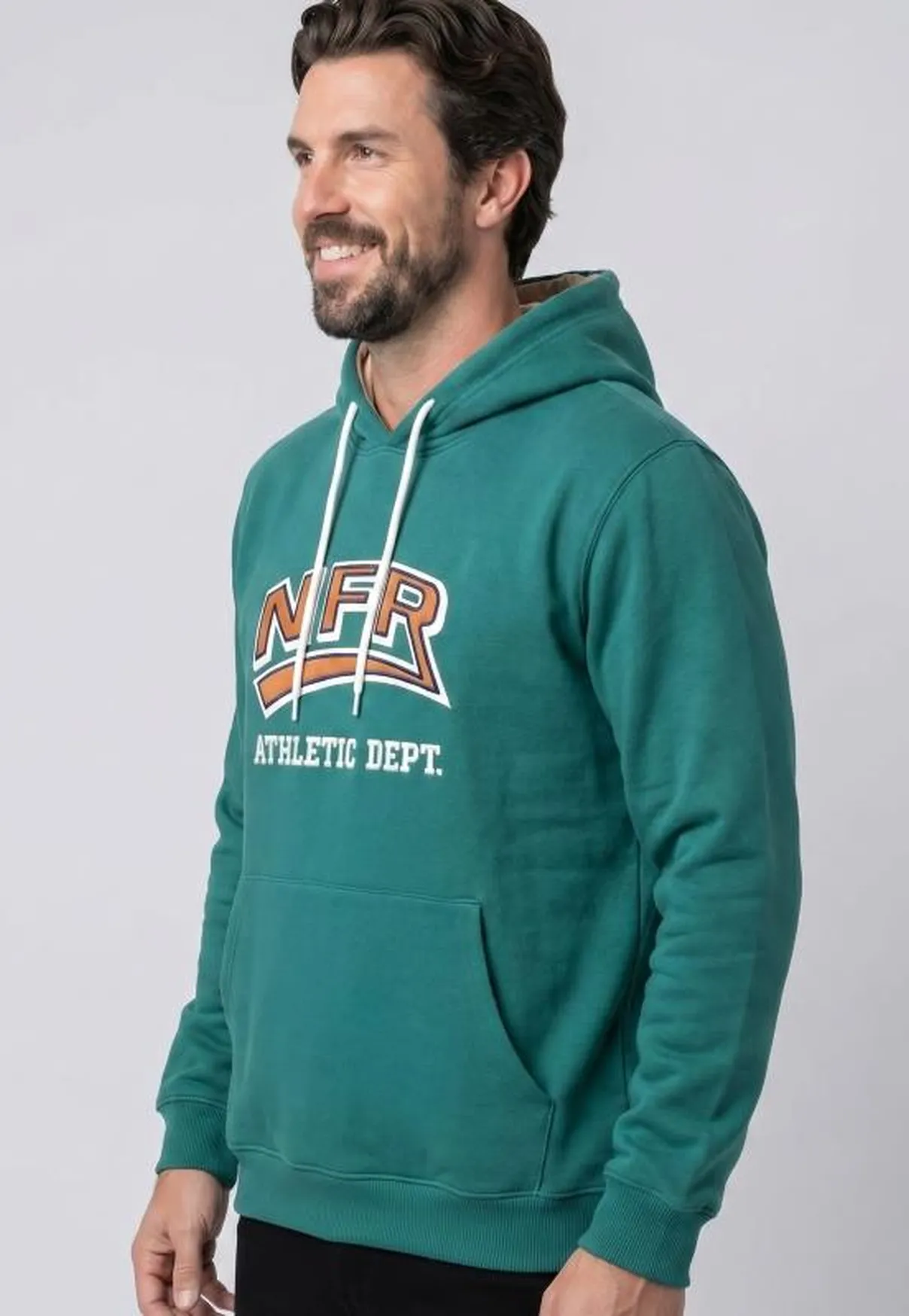 Moletom Masculino Canguru NFR Athletic Dept. Verde