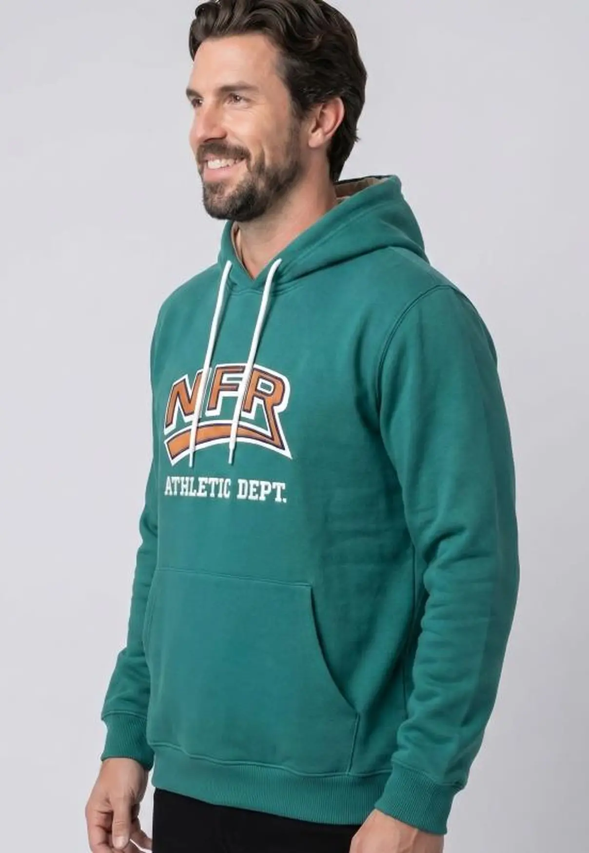 Moletom Masculino Canguru NFR Athletic Dept. Verde