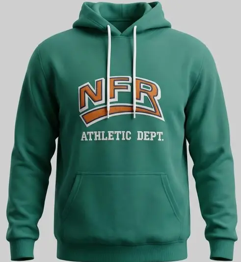 Moletom Masculino Canguru NFR Athletic Dept. Verde