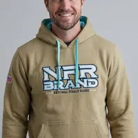 Moletom Masculino Canguru NFR Brand Verde Oliva - imagem 1