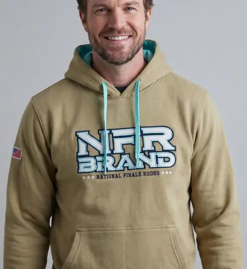 Moletom Masculino Canguru NFR Brand Verde Oliva